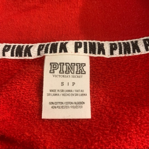 *SOLD* VS Pink Quarter Zip - Picture 6 of 6